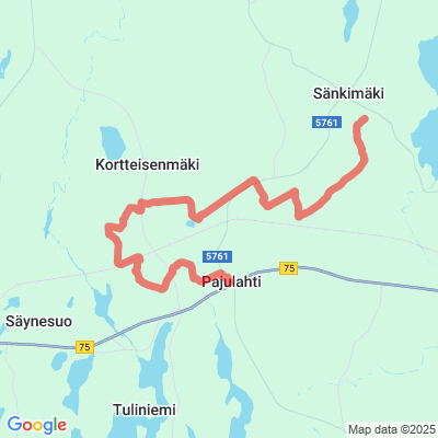 Sänkimäki - Pajulahti Moottorikelkkaura