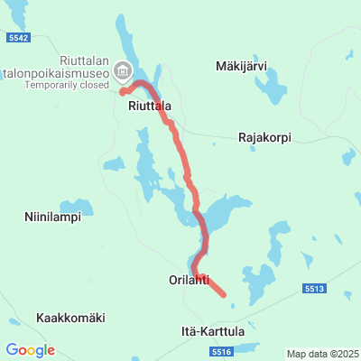 Itä-Karttula - Riuttala Moottorikelkkaura