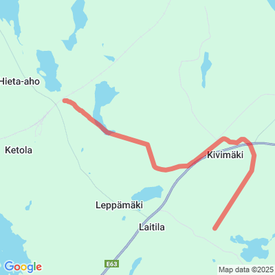 Vehmasjoki - Humalajoki Moottorikelkkaura