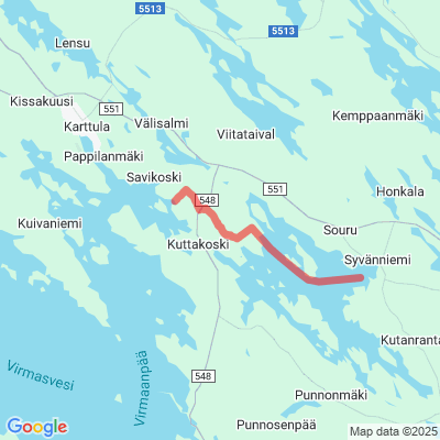Karttula - Kuttajärvi Moottorikelkkaura