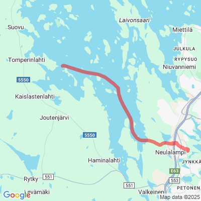 Kaislastenlahti - Jynkkä Moottorikelkkaura