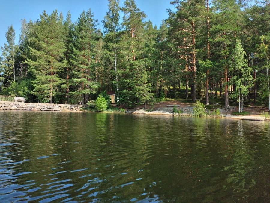 Kruunupuiston ranta