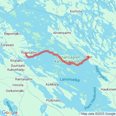 Oravi-Järvisydän Melontaa