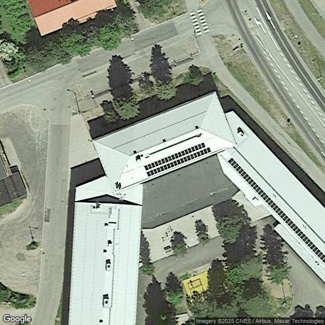 Kesämäenrinteen koulun liikuntasali