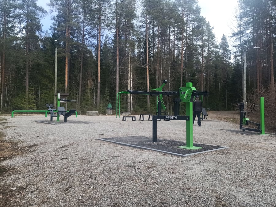 Paloisvuoren kuntotelineet