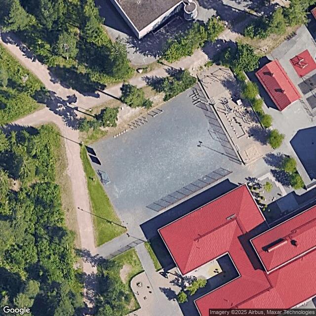 Dickursby Skolan hiekkakenttä