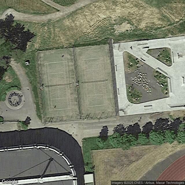 Urheilupuiston tenniskenttäalue Kouvola