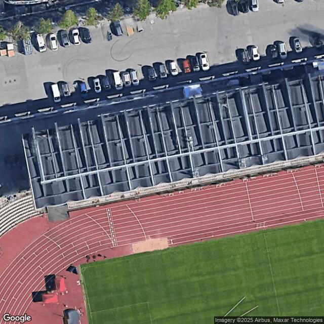 Tampereen stadionin iso painisali