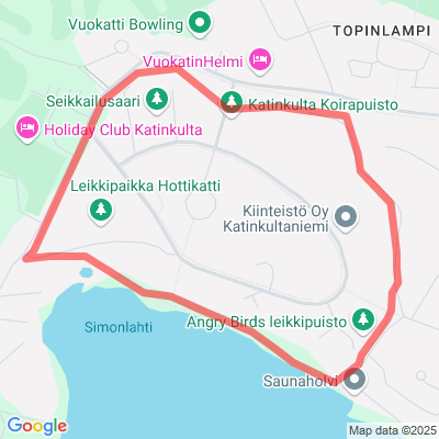 Jäätiön kuntoilureitti