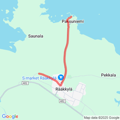 Kuntoilureitti Paksuniemi