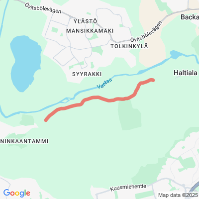Kuninkaantammentien ulkoilureitti 2,4 km