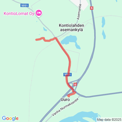 Kontionpolut / Yhdysreitti Uuroon