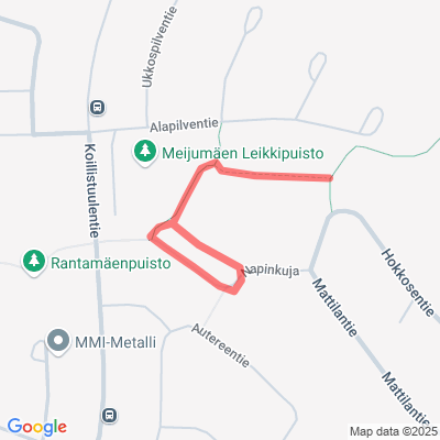 Napinpuiston reitti 0,5 km