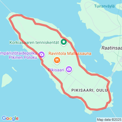Pikisaaren reitti
