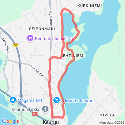Keskustan kävelyreitti