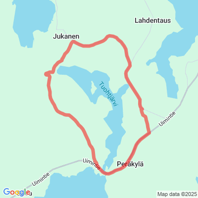 Tuohtjärven reitti