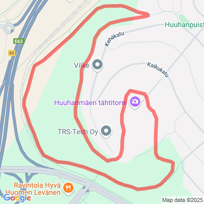Huuhan valaistu kuntorata