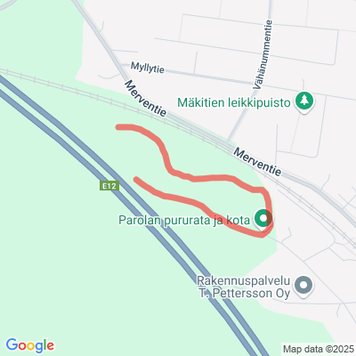 Parolan pururata 1,1 km