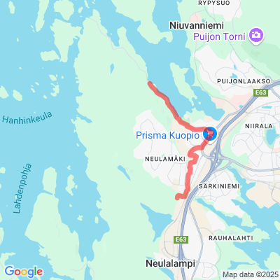 Kolmisoppi-Neulamäen ulkoilureitit