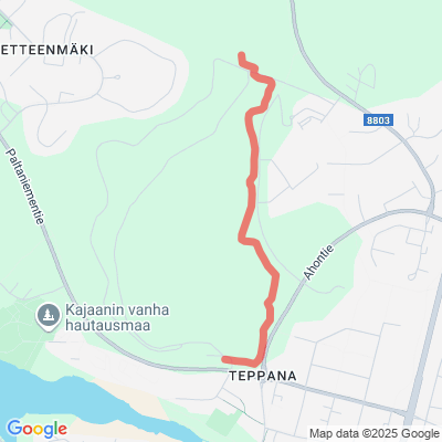 Pöllyvaaran lumikenkäreitti