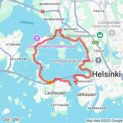 Seurasaarenselän rantareitti (14,4 km)