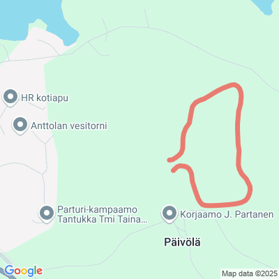 Hallavuoren valaistu pururata 3,5km