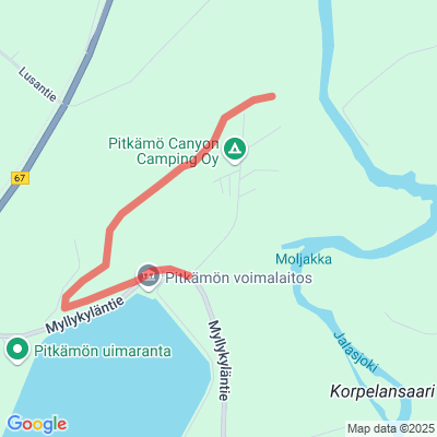 Pitkämön kävelyreitti