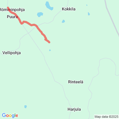 Keski-Suomen maakuntaura, Korpilahti-Moksi yhdysreitti