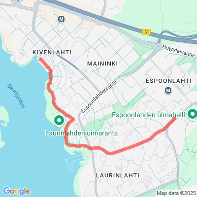 Kunnon Reitti Espoonlahti (5,5km)