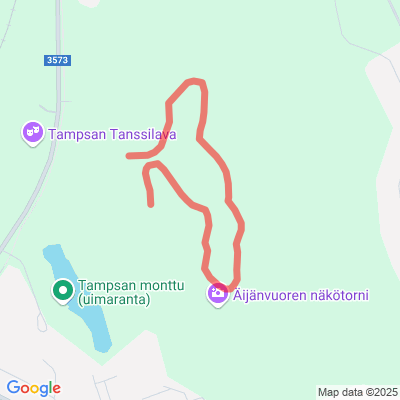 Äijänvuoren koirahiihtolatu
