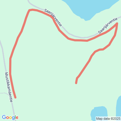 Saarijärven valaistu latu