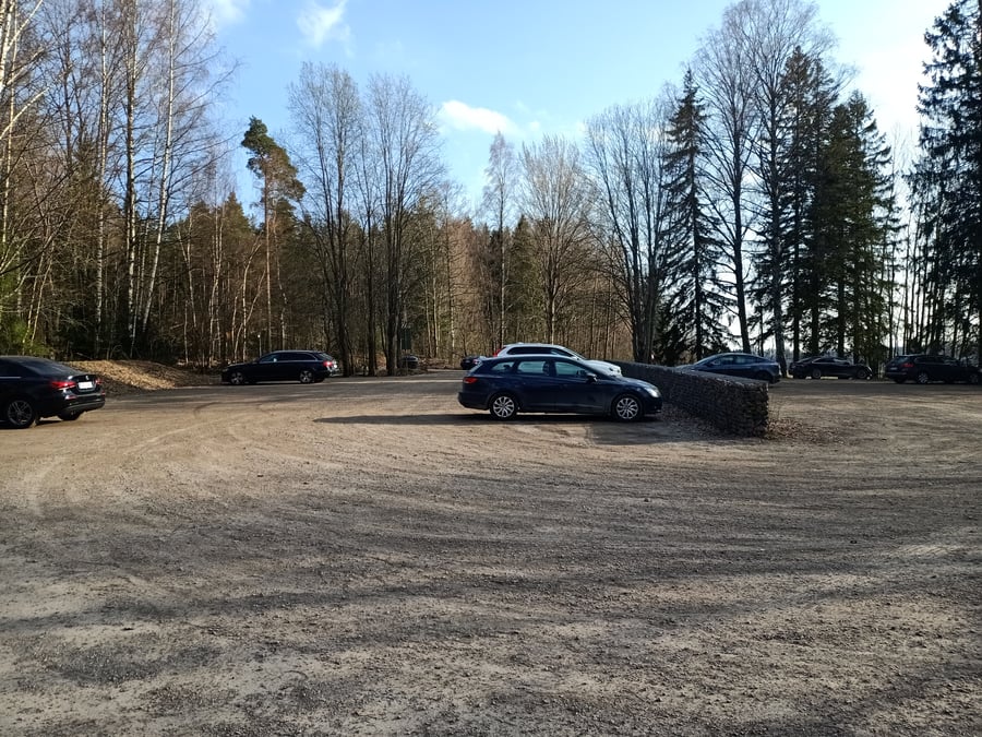 Sarvikallion parkkipaikka
