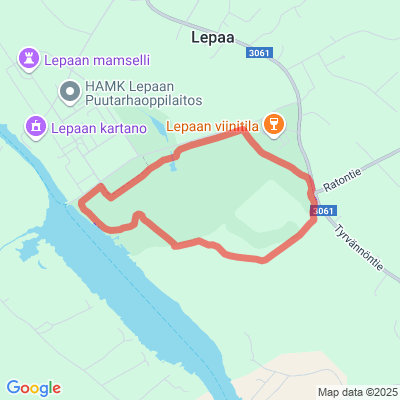 Vahopään kuntorata 2,8km