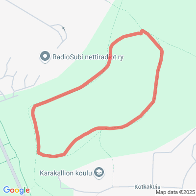 Karakallion kuntorata (GPS)