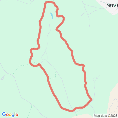 Petikon kuntorata 4,7km, valaistu