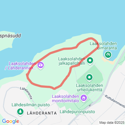 Laaksolahden kuntorata (GPS)