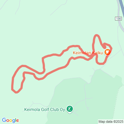 Keimolan kuntorata 4,9km, valaistu