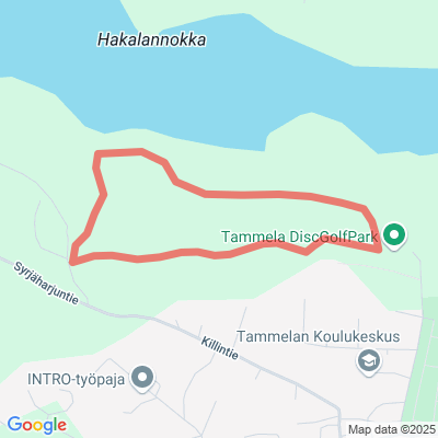 Liikuntakeskuksen kuntorata, reitti 2