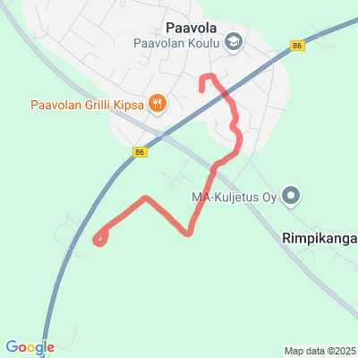 Paavolan kuntorata Siikajoki