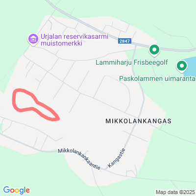 Huhdin valaistu kuntorata