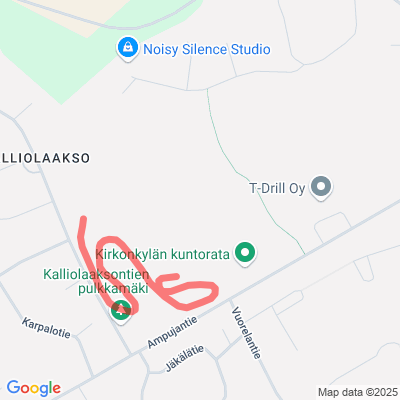 Laihian kirkonkylän valaistu kuntorata
