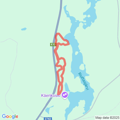 Käenkosken kuntoradat 1km, 2km, 3km ja 5km