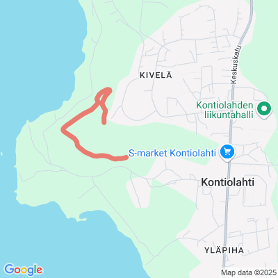 Kirkonkylän valaistu kuntorata Kontiolahti