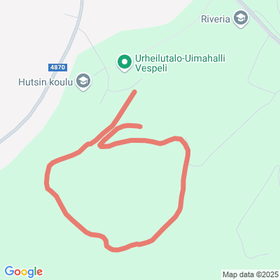 Hutsin kuntorata 3 km