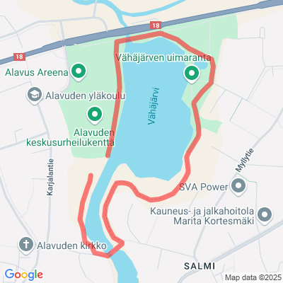 Vähäjärven kuntoreitti