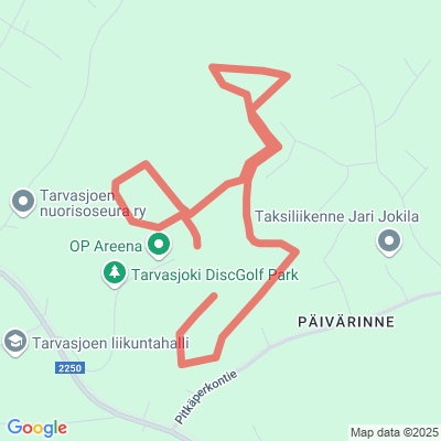 Tarvasjoen valaistu ulkoilurata ja latu