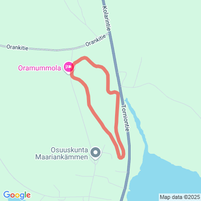 Orajärven valaistu kuntorata