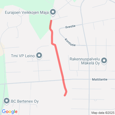 Kuntorata Ilveskallio-kirkonkylä