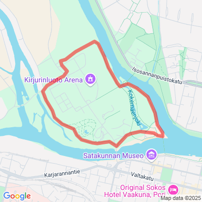 Kirjurinluodon kuntorata 3,3 km