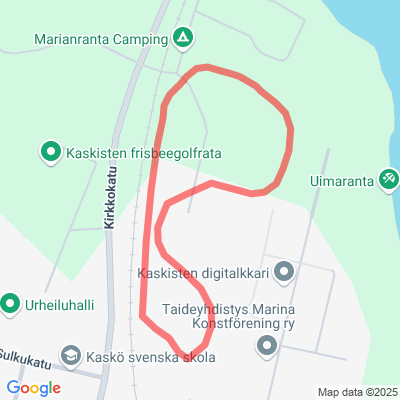 Marianrinteen valaistu kuntorata